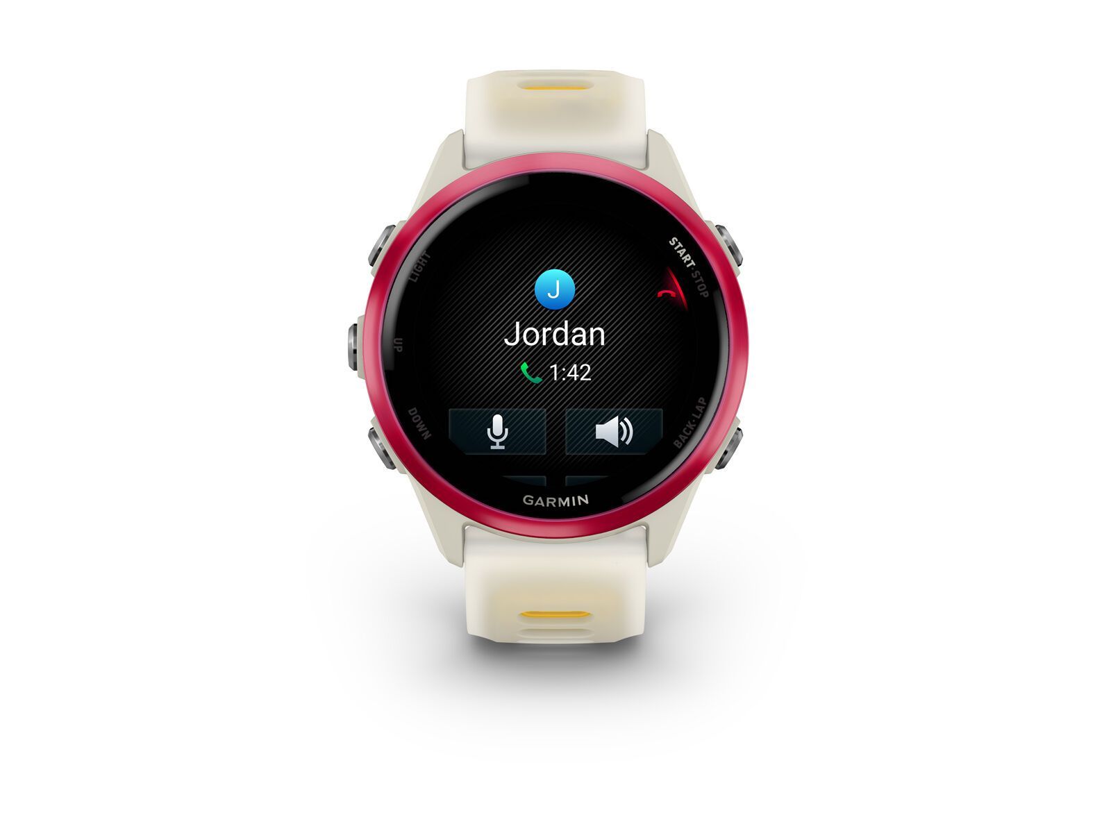 Garmin Forerunner 570 - 42 mm, bone/himbeerrot - Bild 5