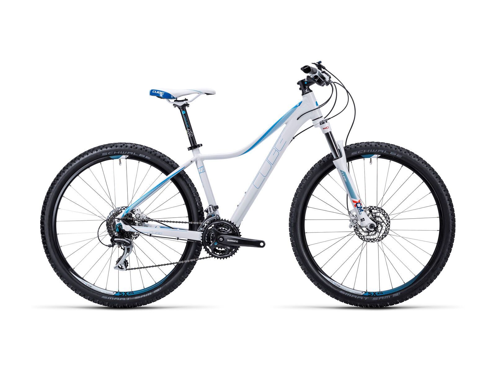 Cube Access WLS Pro 27.5, white/blue - Bild 1