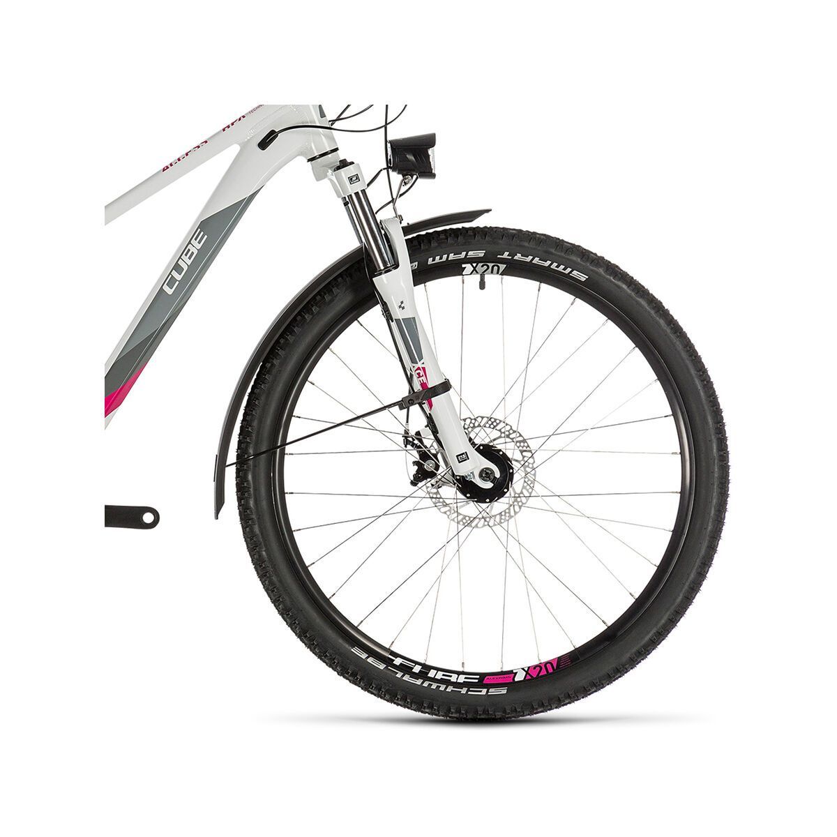 Cube Access WS Allroad 27.5, white´n´berry - Bild 2