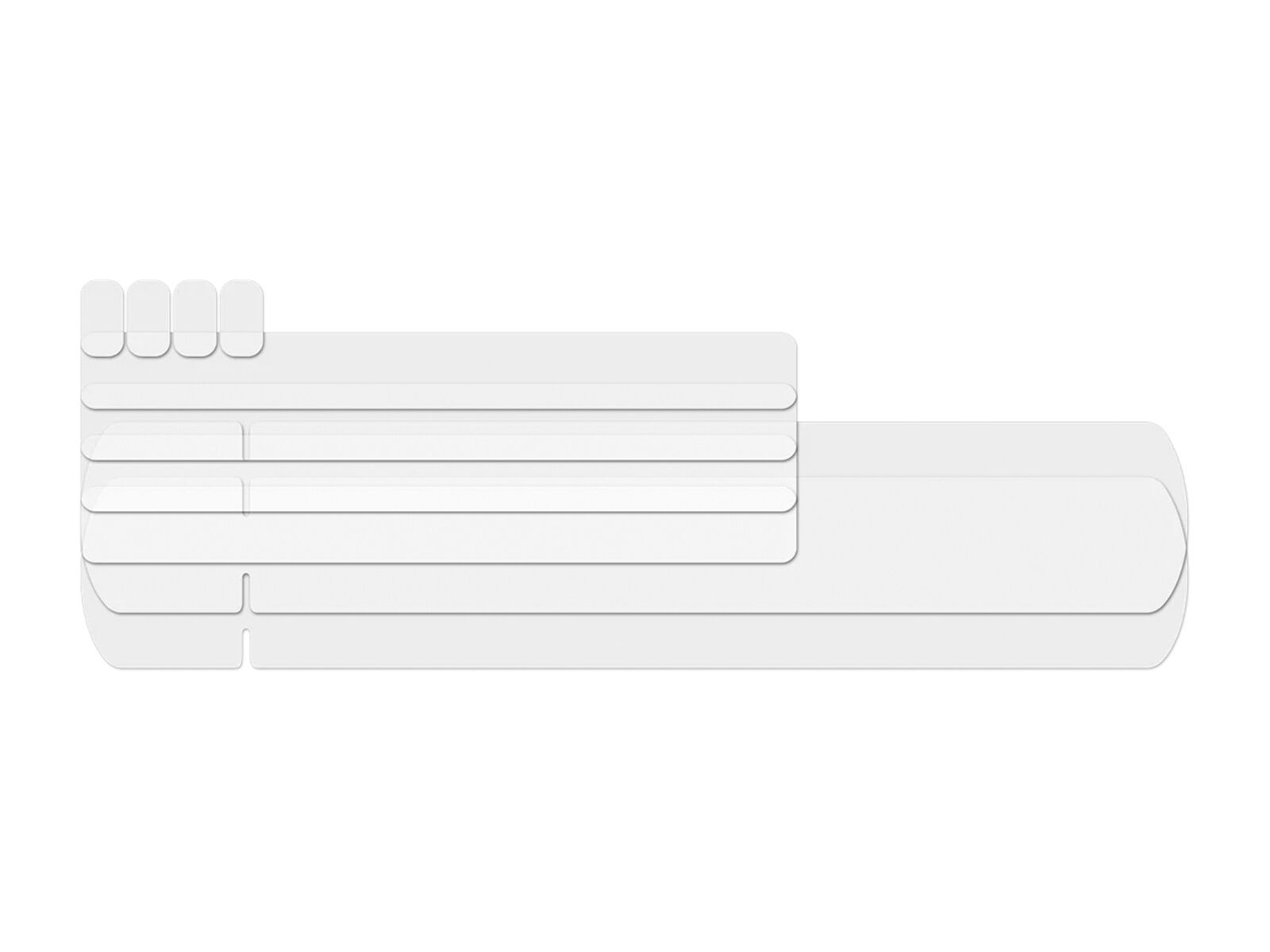 Lizard Skins Frame Wrap Schutzfolien Frame Kit, transparent - Bild 1