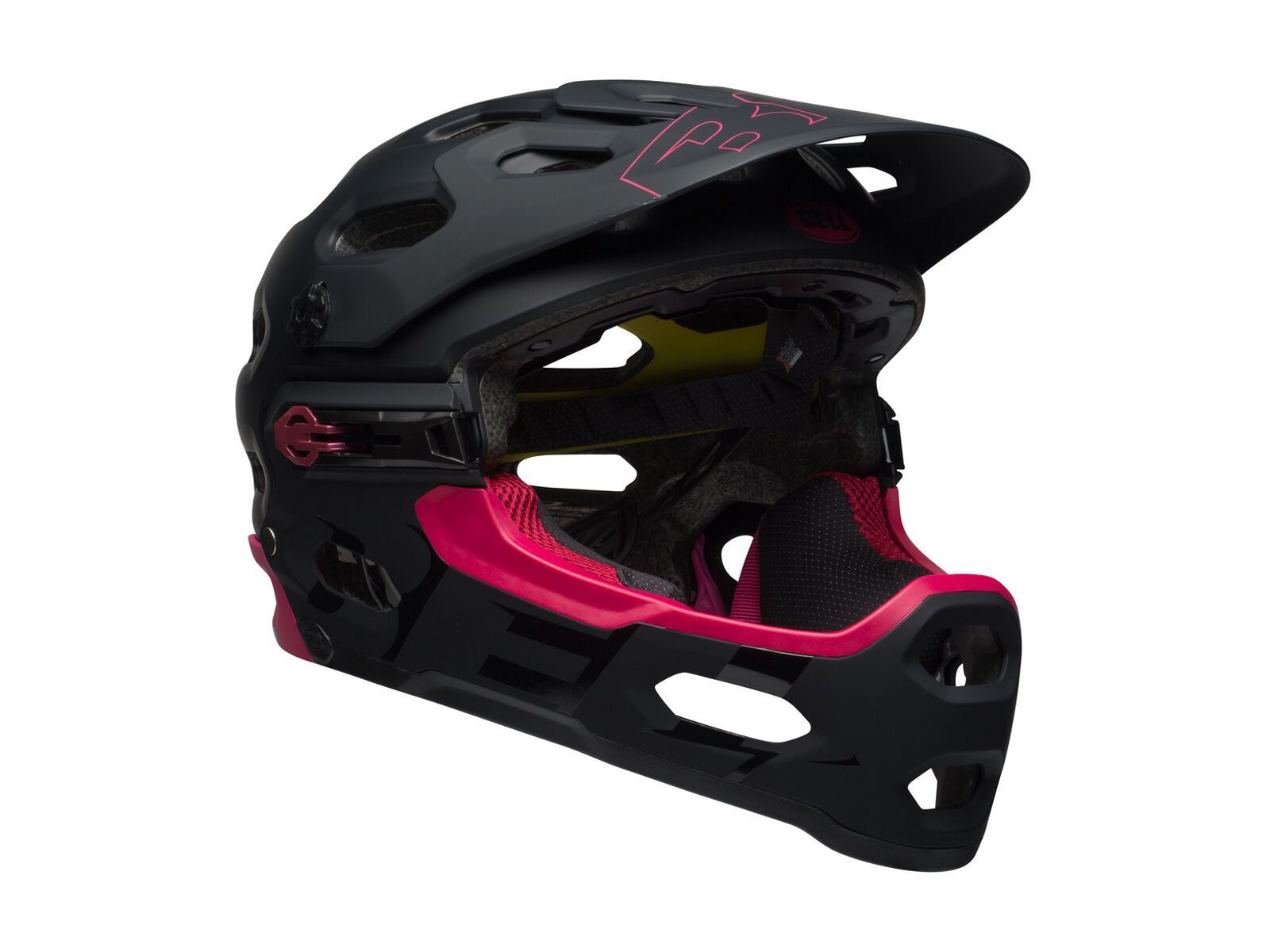 Bell Super 3R MIPS, matte/gloss black/cherry - Bild 3