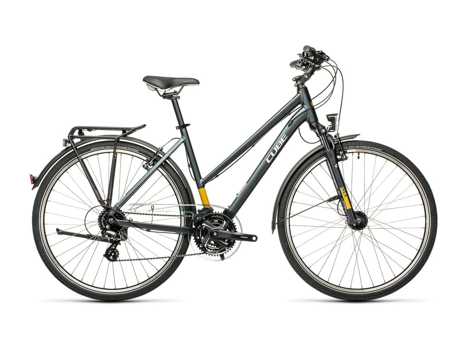 Cube Touring Trapeze, grey´n´yellow - Bild 1