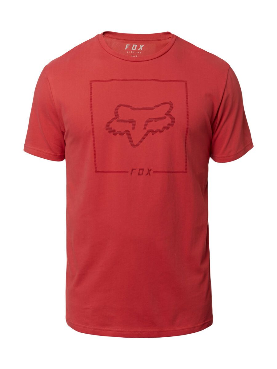 Fox Chapped SS Airline Tee, rio red - Bild 1