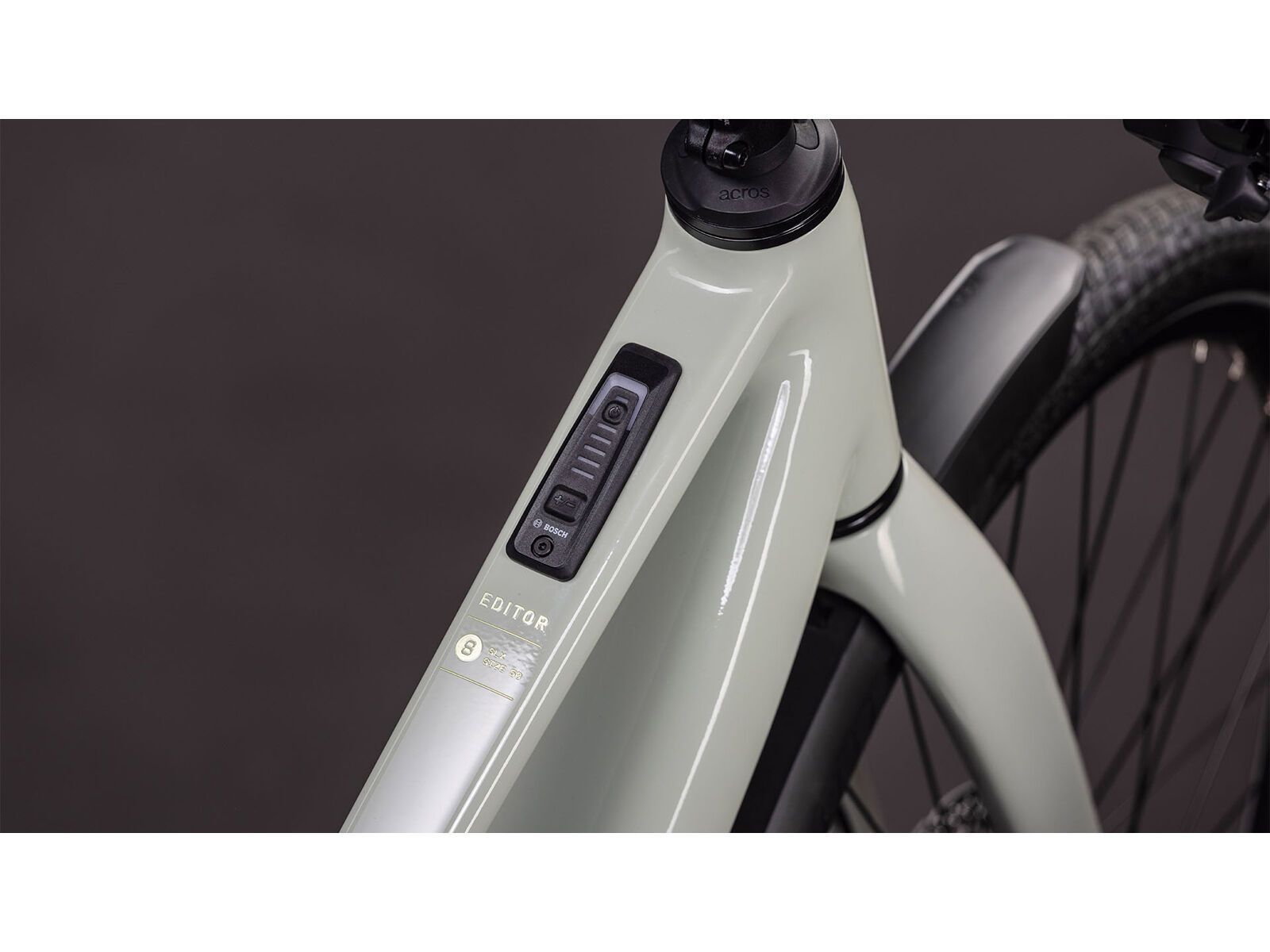 Cube Editor Hybrid SLX 400X FE Trapeze, reedbeige´n´chrome - Bild 3