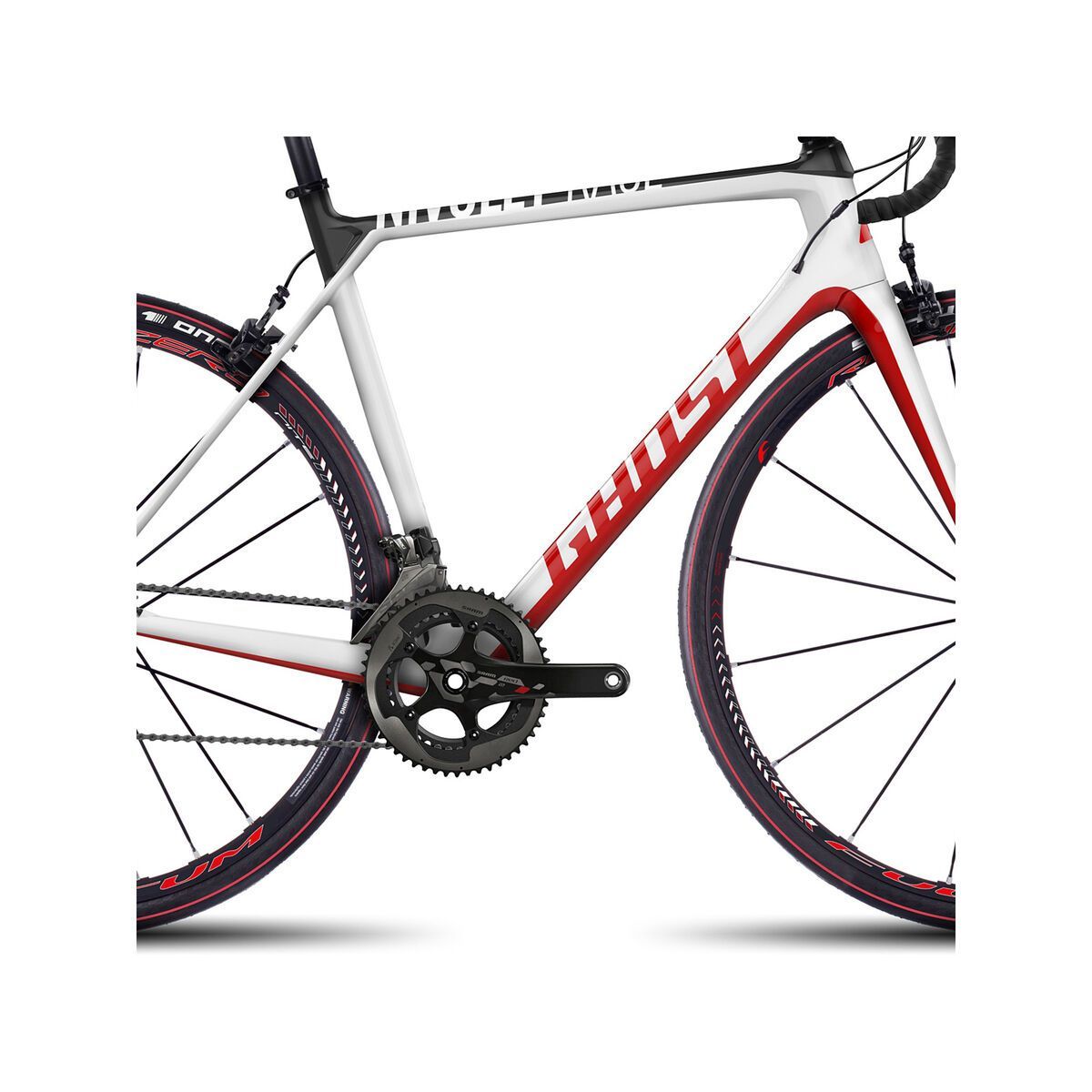 Ghost Nivolet Race ULC 4, white/red - Bild 3