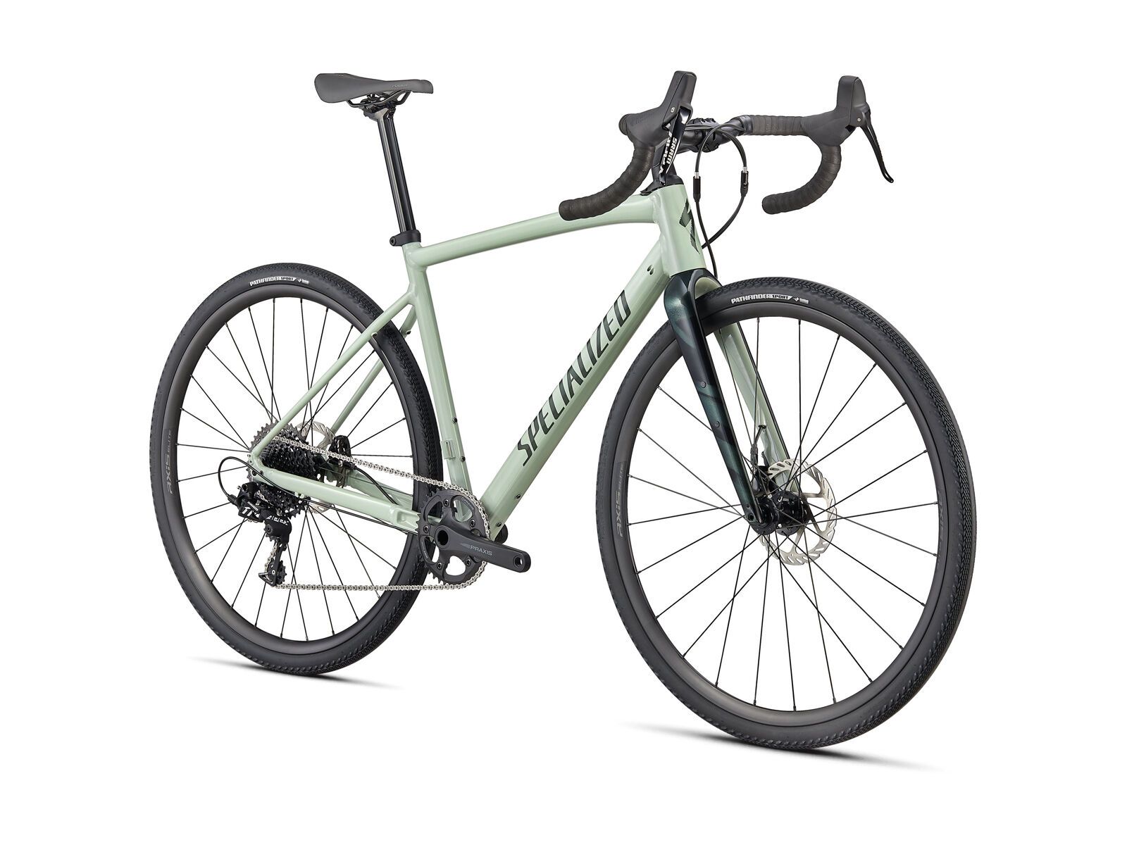 Specialized Diverge Comp E5, gloss spruce/oak metallic/chrome/wild - Bild 2