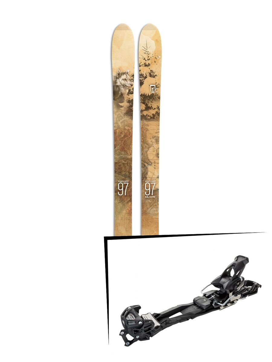 Set: Icelantic Vanguard 97 2017 + Tyrolia Adrenalin 16 AT (2020401) - Bild 1