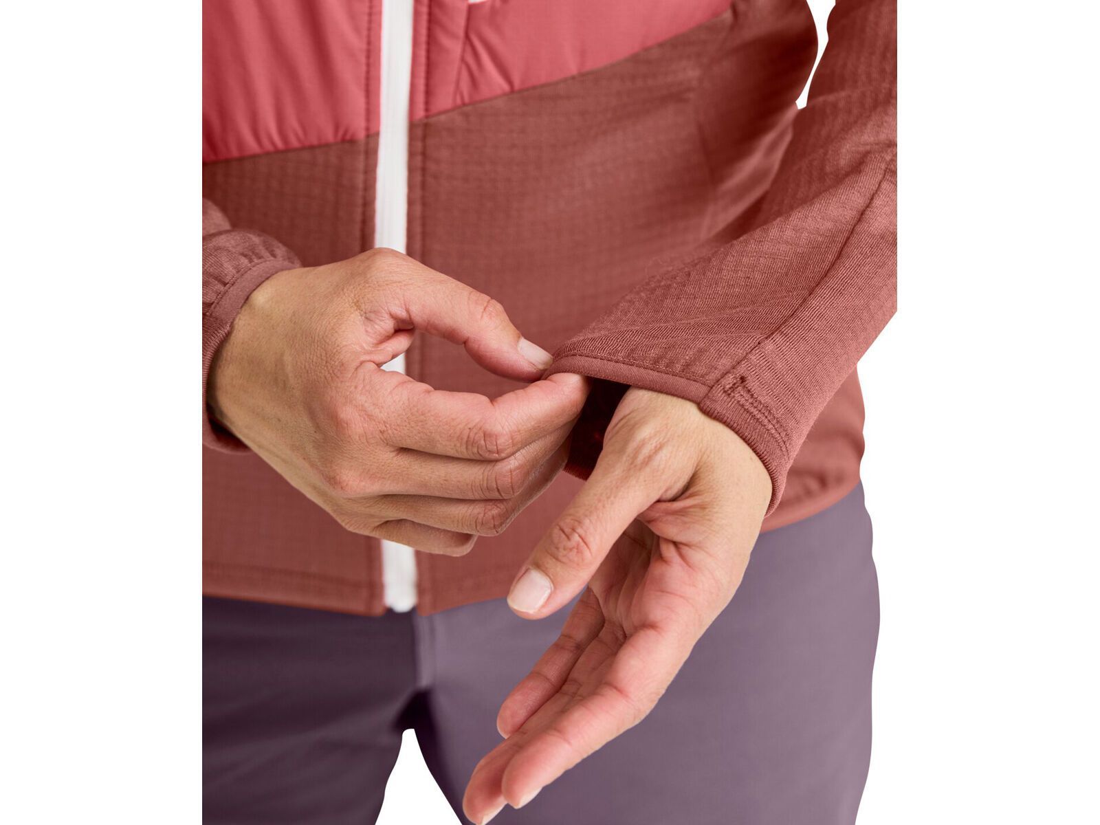 Ortovox Westalpen Swisswool Hybrid Jacket W, wild rose - Bild 5