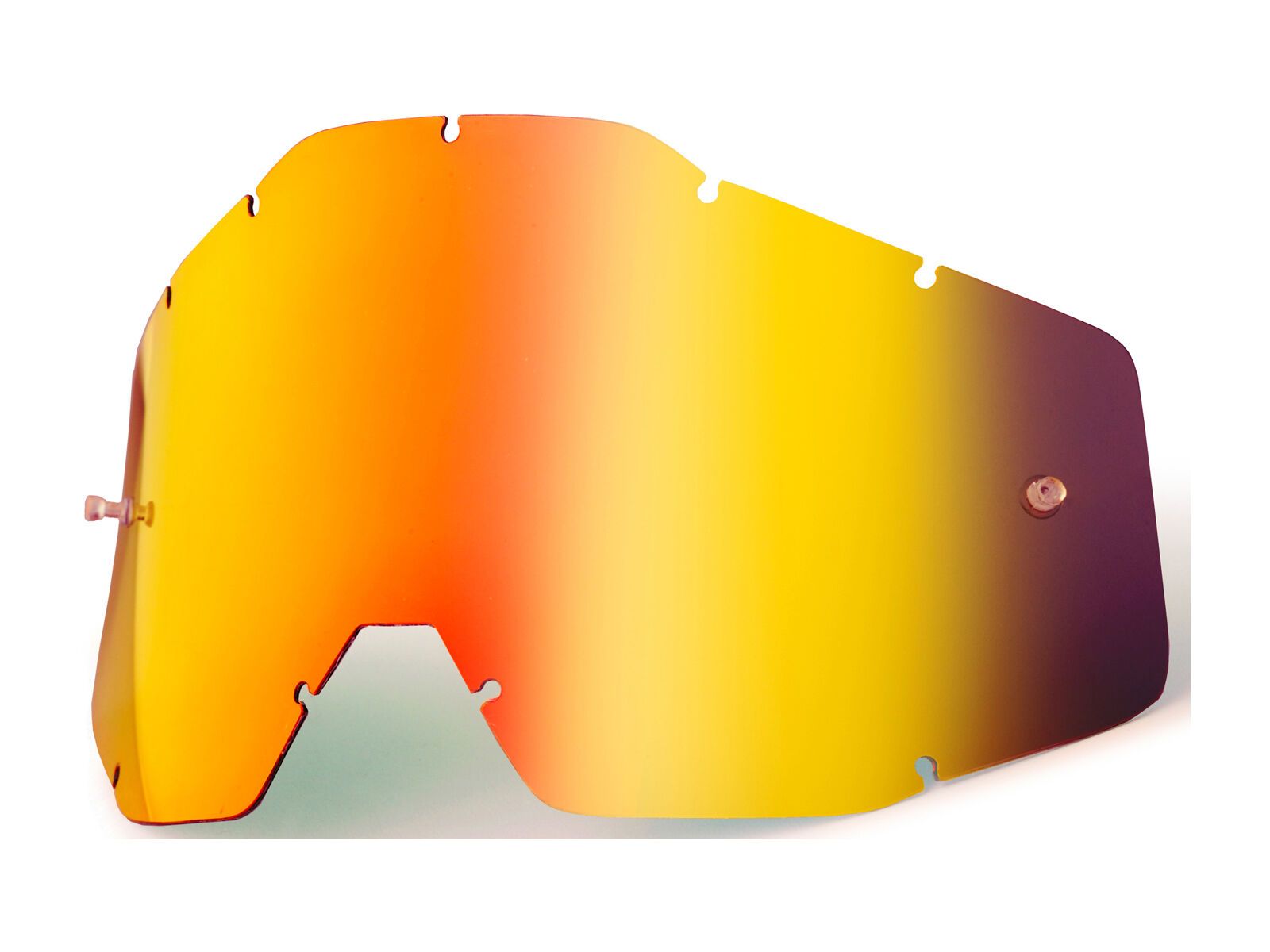 100% Racecraft/Accuri/Strata Replacement Lens, mirror red - Bild 1