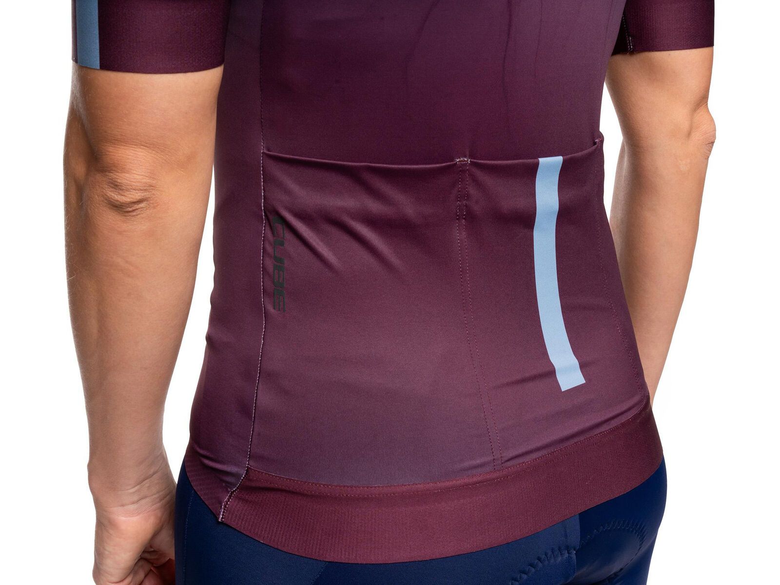 Cube Road/XC WS Trikot Artline kurzarm, bordeaux - Bild 6