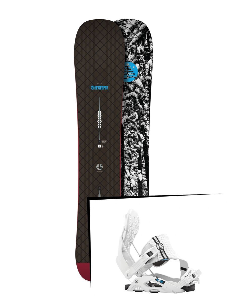 Set: Burton Gate Keeper 2017 + Flow Nexus Hybrid (1513172S) - Bild 1