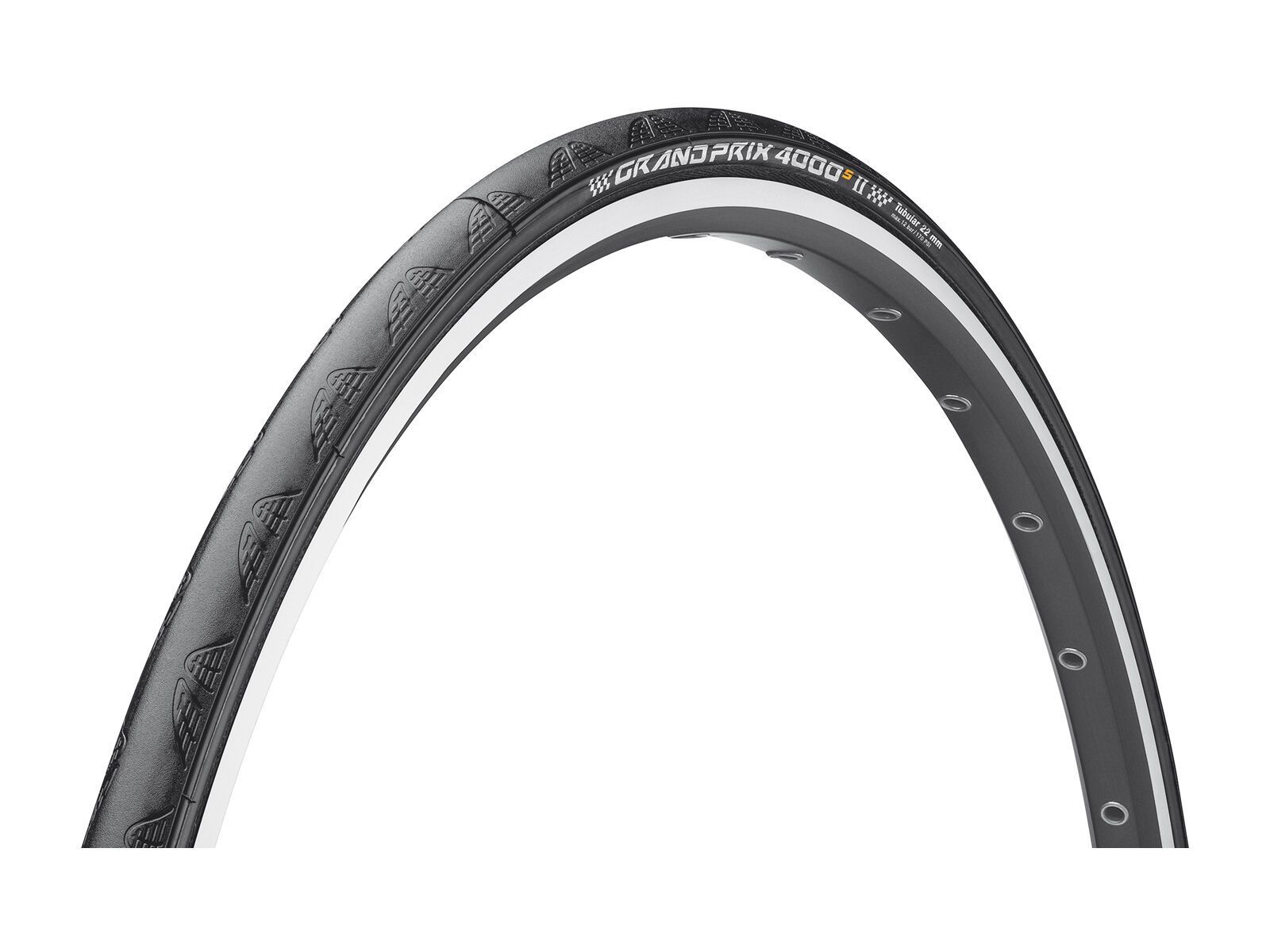 Continental Grand Prix 4000 S II VectranBreaker, 28 Zoll, Tubular, black - Bild 1