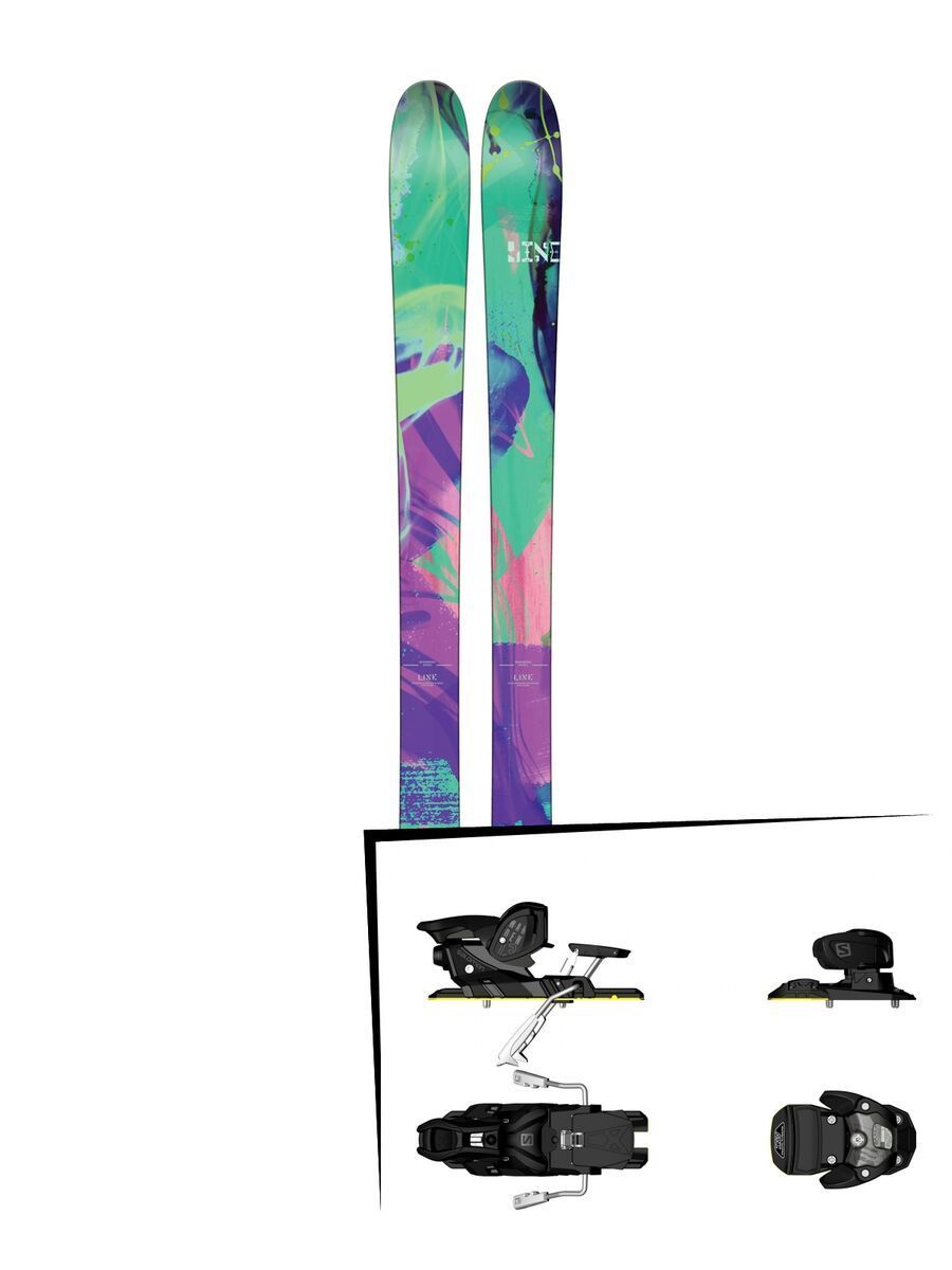 Line Set: Pandora 95 2016 + Salomon Warden MNC 13 - Bild 1