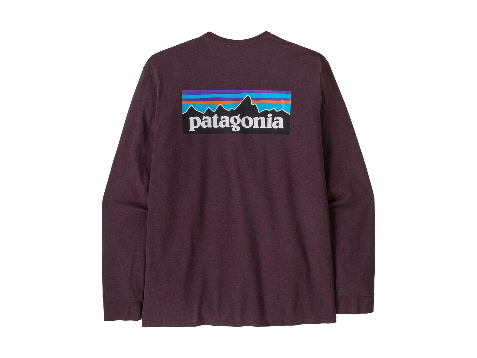 Patagonia Men's Long-Sleeved P-6 Logo Responsibili-Tee, berry fig - Bild 2