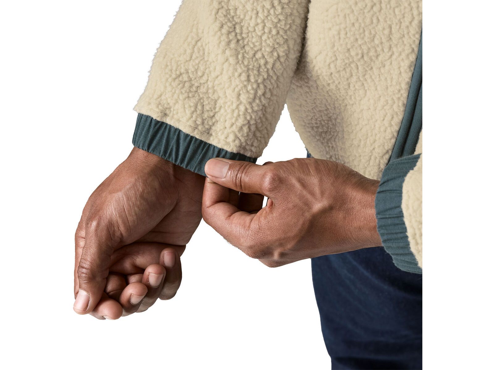 Patagonia Men's Retro Pile Patch Jacket, pelican - Bild 4