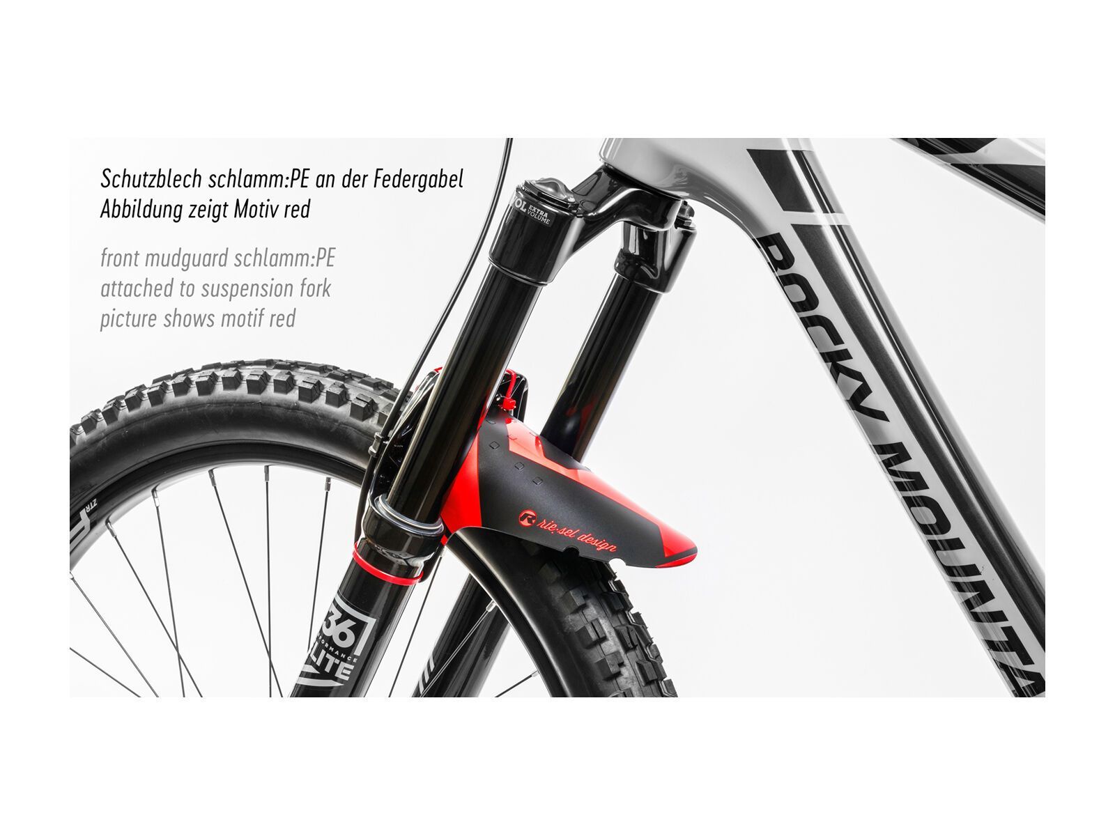 Riesel Design schlammPE, orange - Bild 2