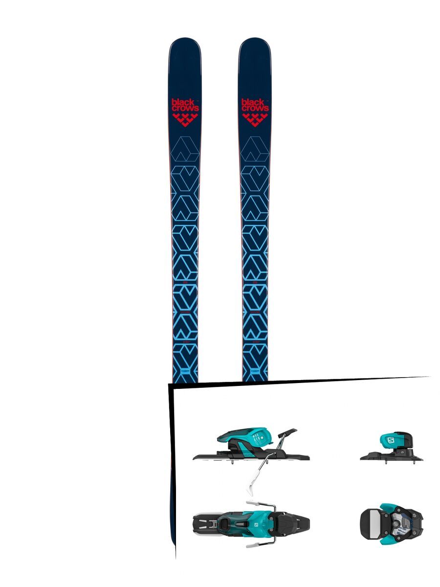 Set: Black Crows Captis 2019 + Salomon Warden 11 turquoise/black - Bild 1