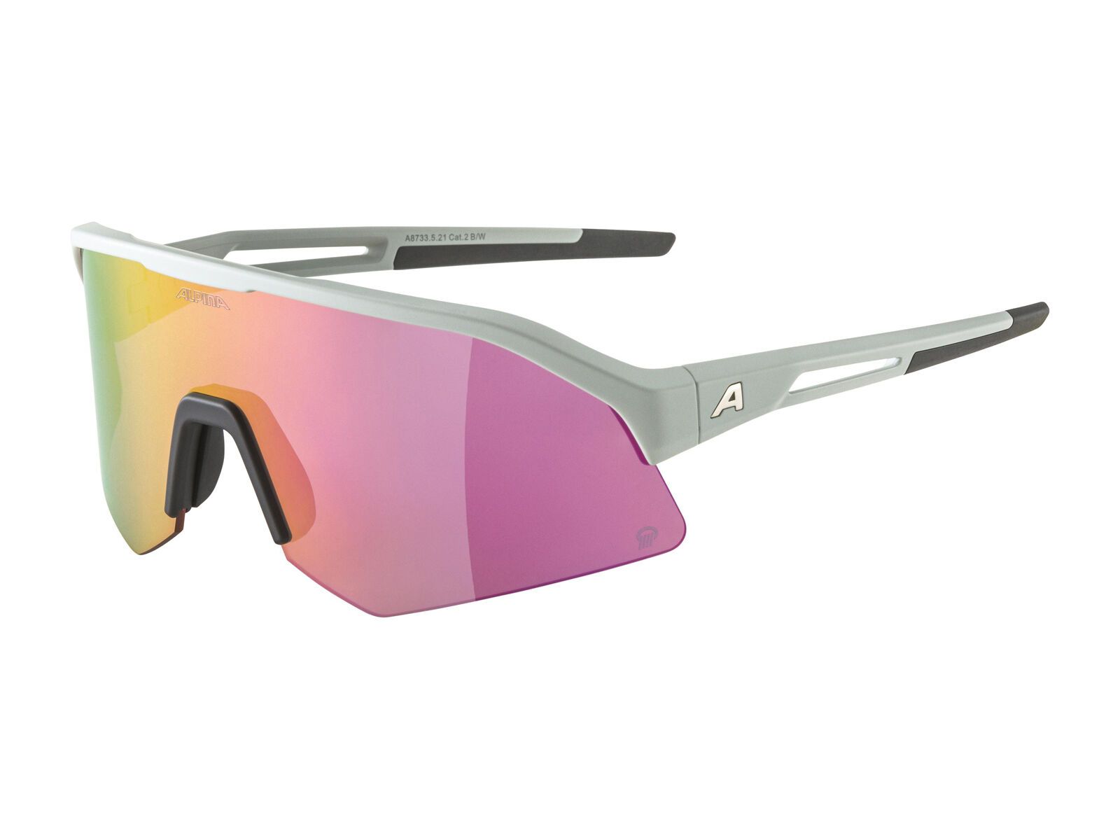 Alpina Sonic HR Q, Pink I Pink Mirror / smoke-grey matt - Bild 1