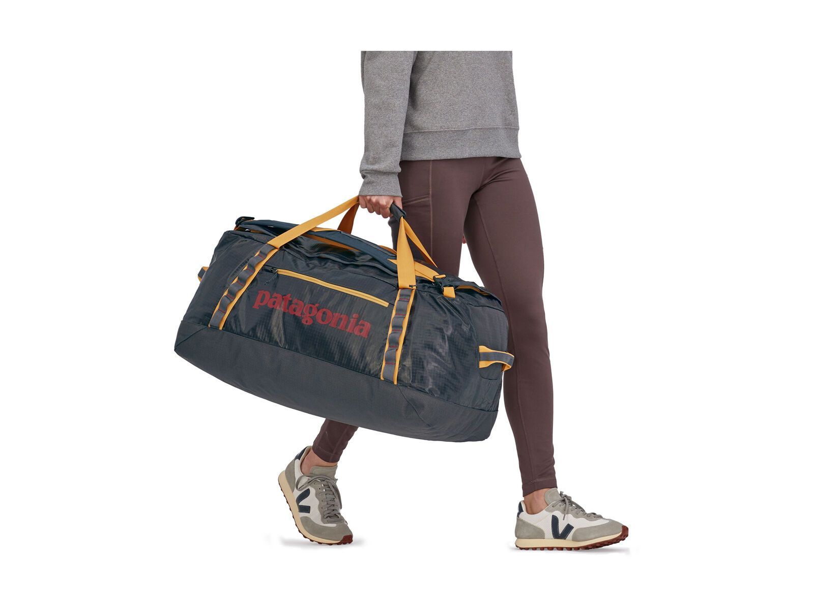 Patagonia Black Hole Duffel 70 L, smolder blue w/buckwheat gold - Bild 2