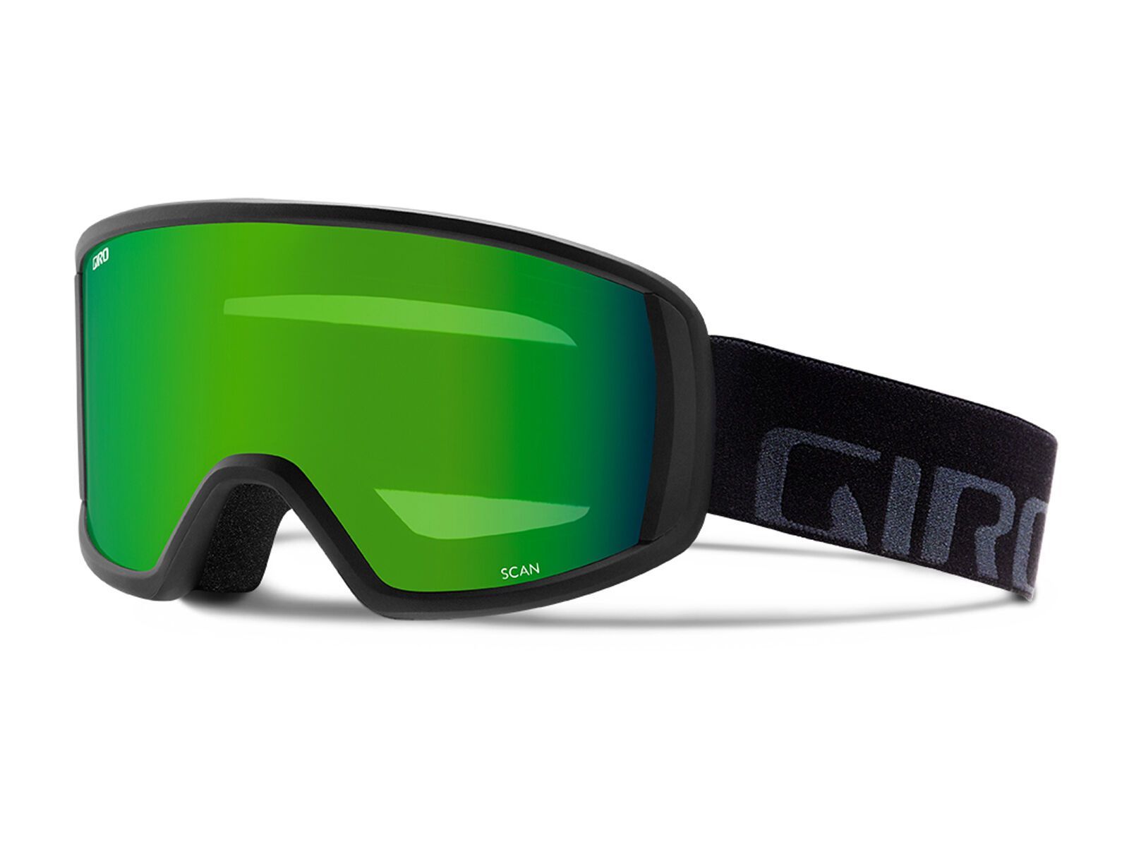 Giro Scan, black wordmark, loden green - Bild 1