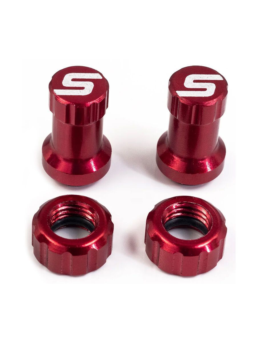 Stan's NoTubes Tubeless Valve Color Kit, red - Bild 1
