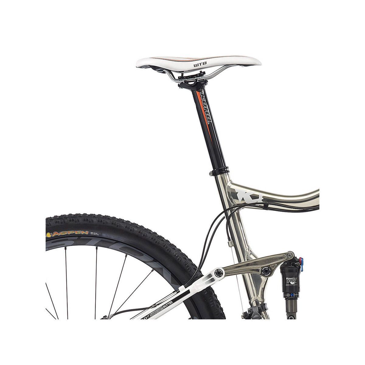 Kona 2+2, Brushed Silver/Orange/White - Bild 6