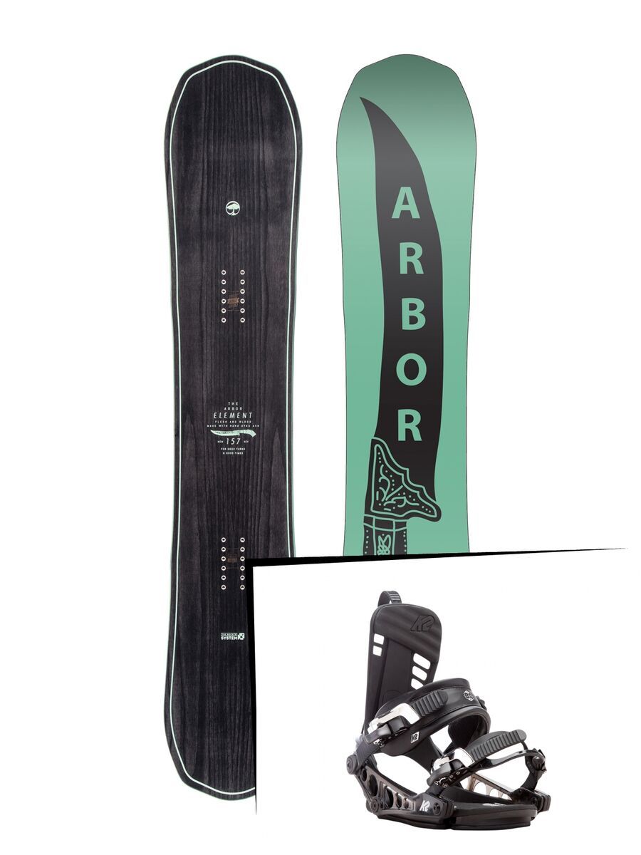 Set: Arbor Element 2017 + K2 Cinch CTX (1728771S) - Bild 1
