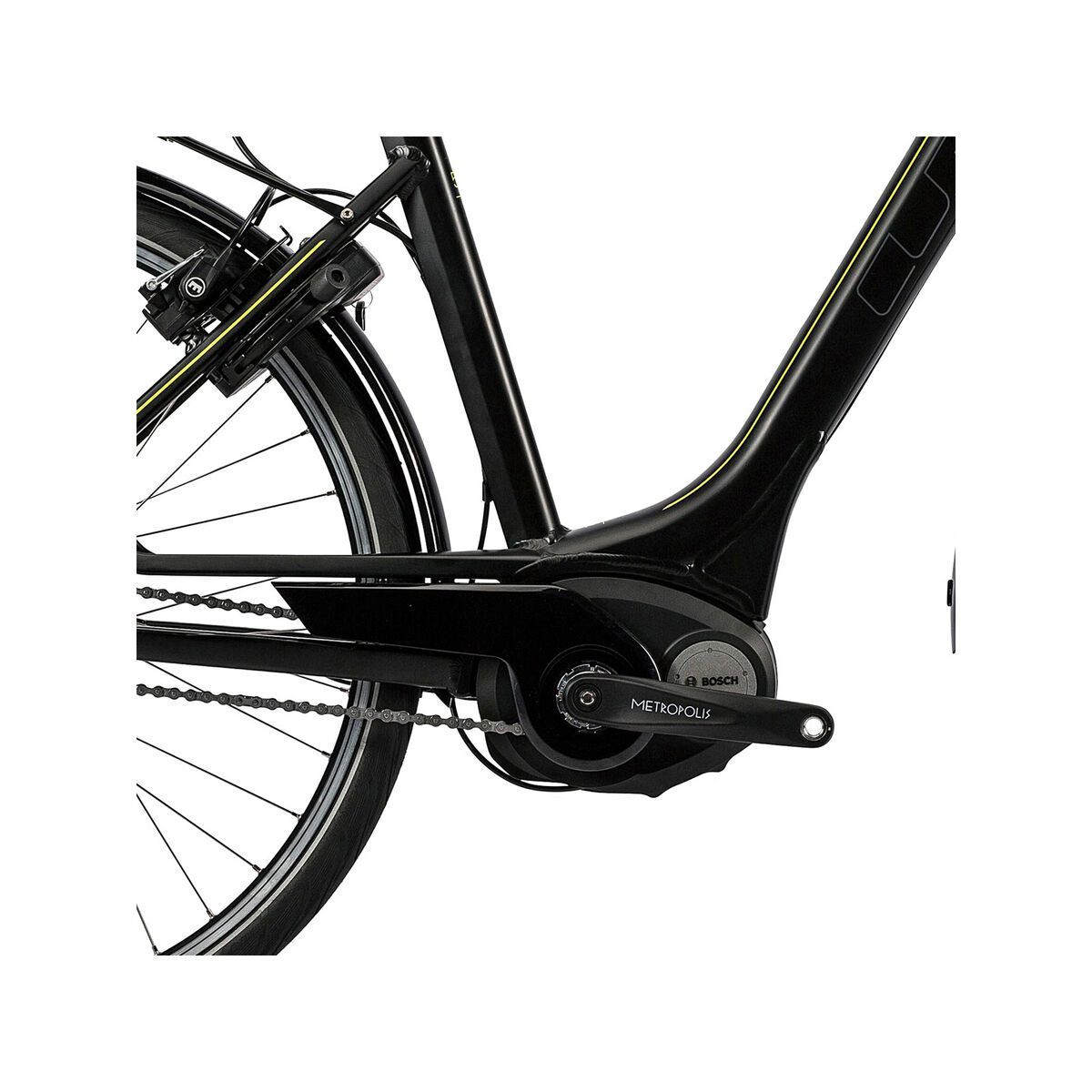 Cube Travel Hybrid 400 Easy Entry, black´n´lime - Bild 3