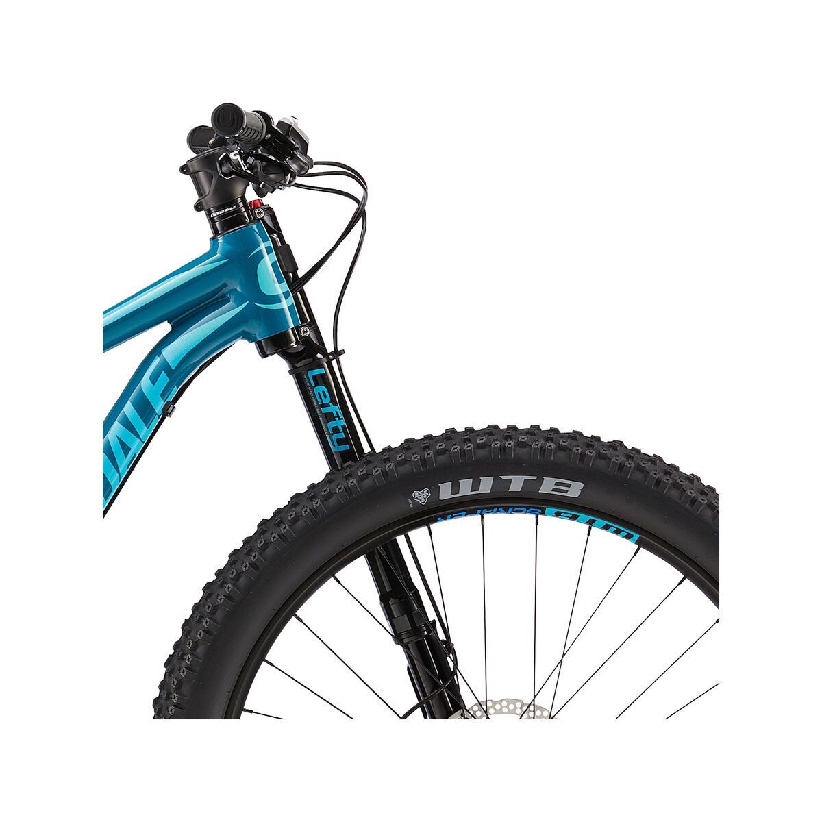 Cannondale Bad Habit 1, teal w/ turquoise, bad habit blue, gloss - Bild 5