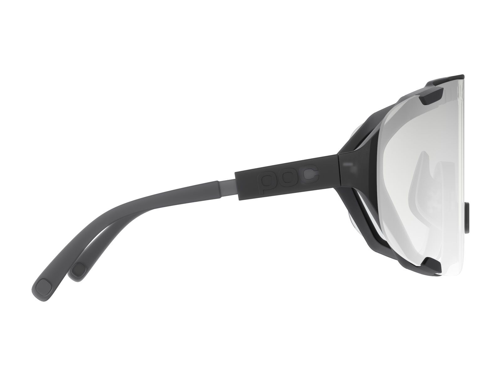 POC Devour, Clarity Photochromic/Changeable Grey / translucent black - Bild 3