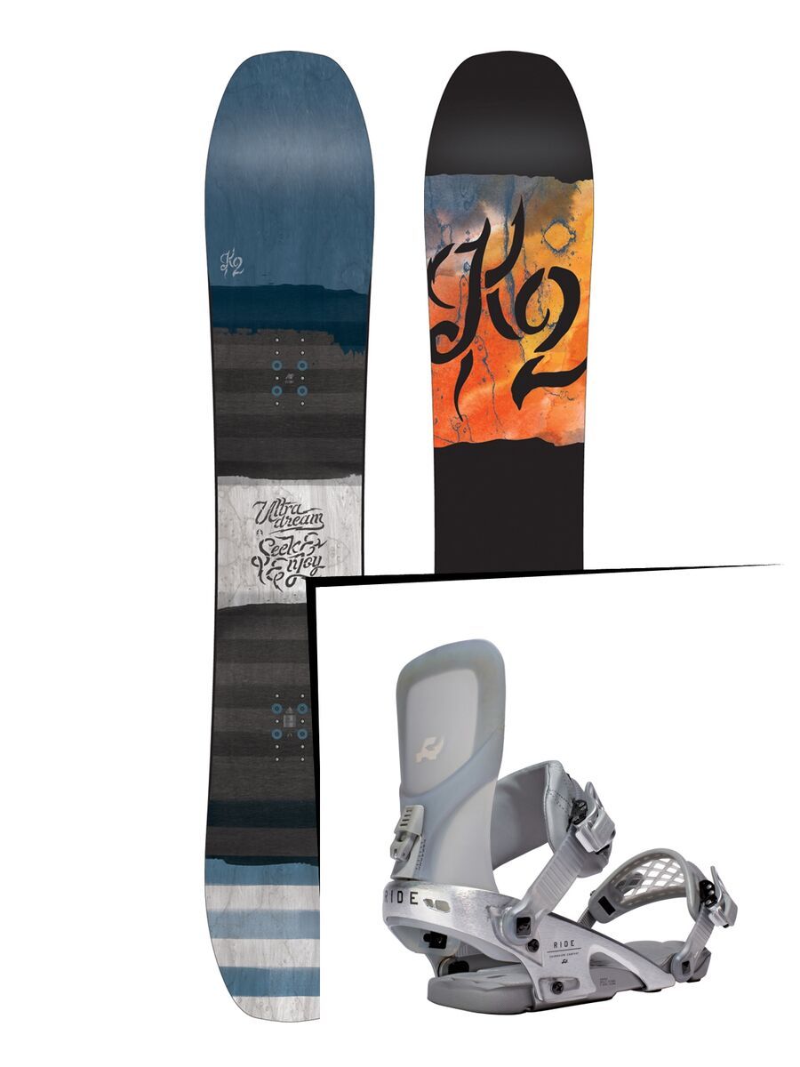 Set: K2 Ultra Dream 2017 + Ride Rodeo LTD (1487161S) - Bild 1