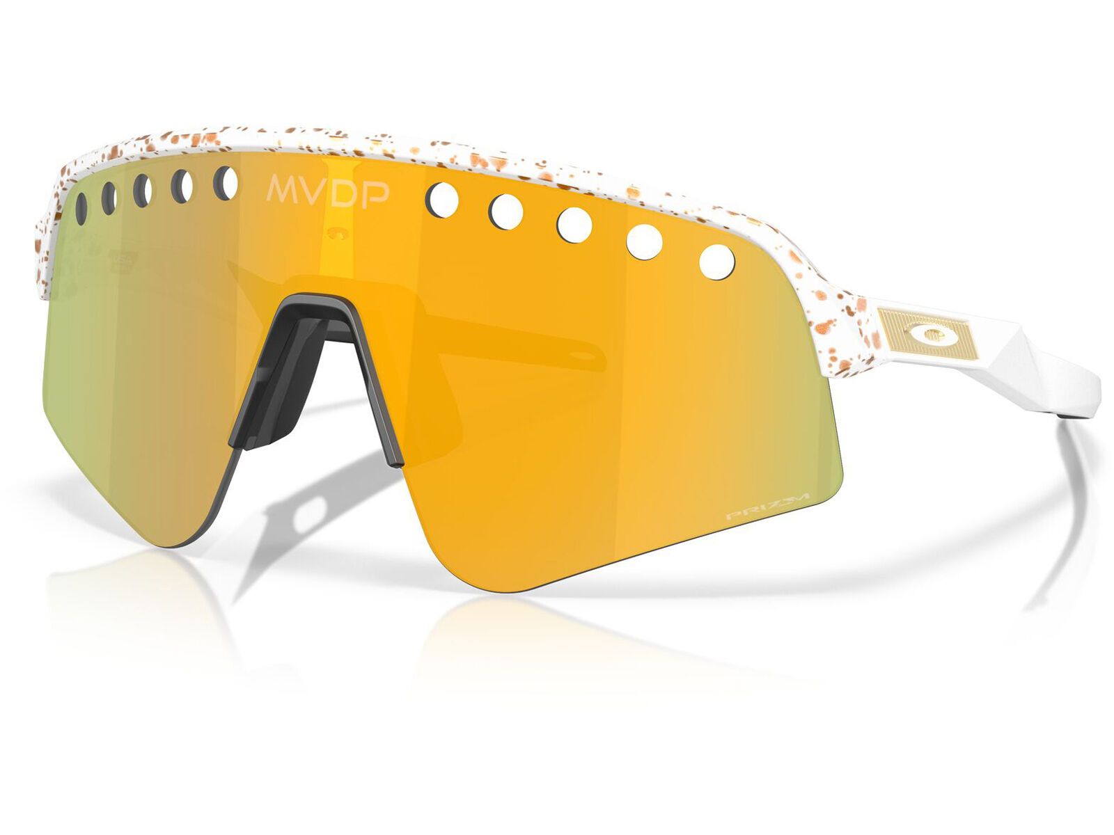 Oakley Sutro Lite Sweep Mathieu van der Poel, Prizm 24k / bronze splatter - Bild 10