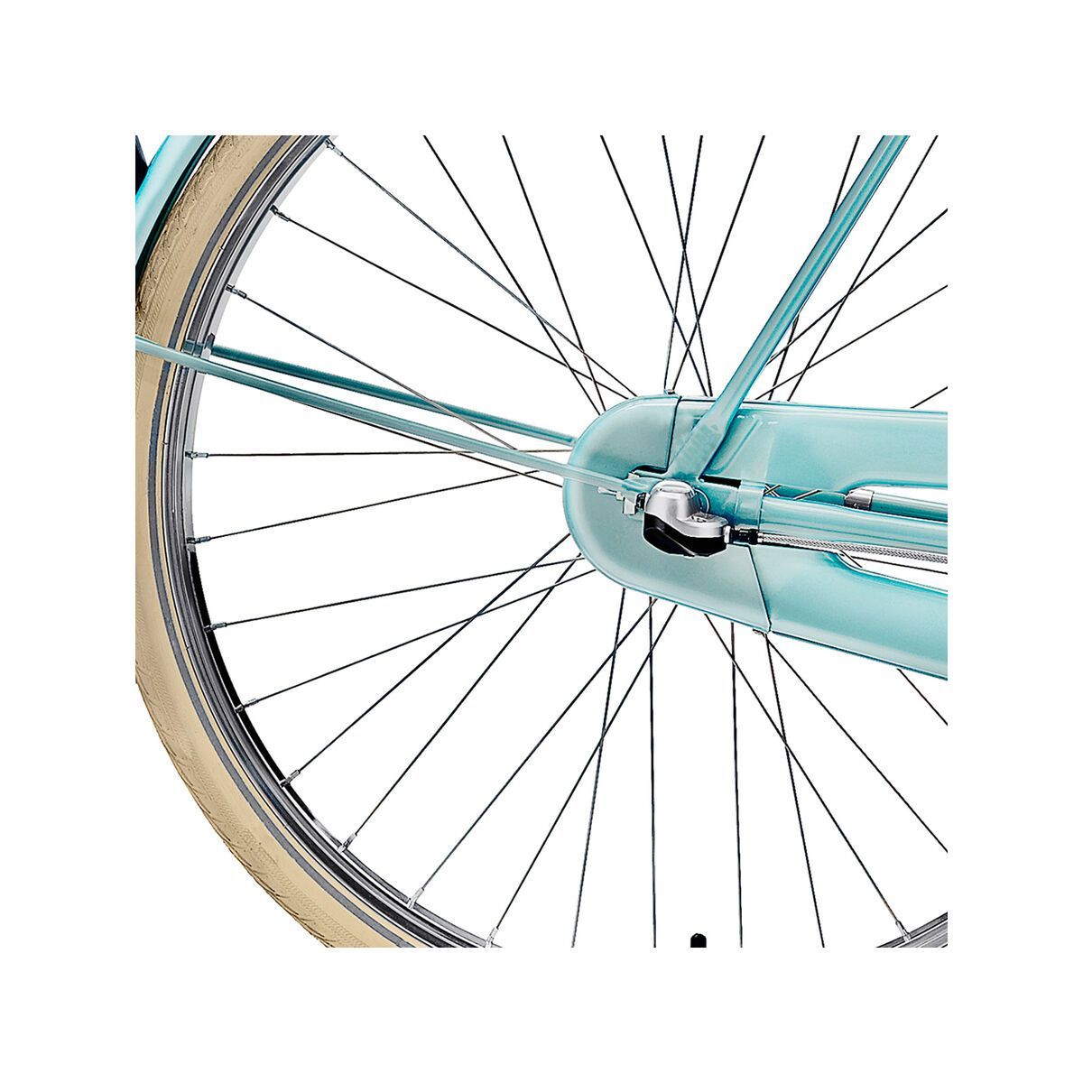 Creme Cycles Holymoly Lady Solo, turquoise - Bild 4