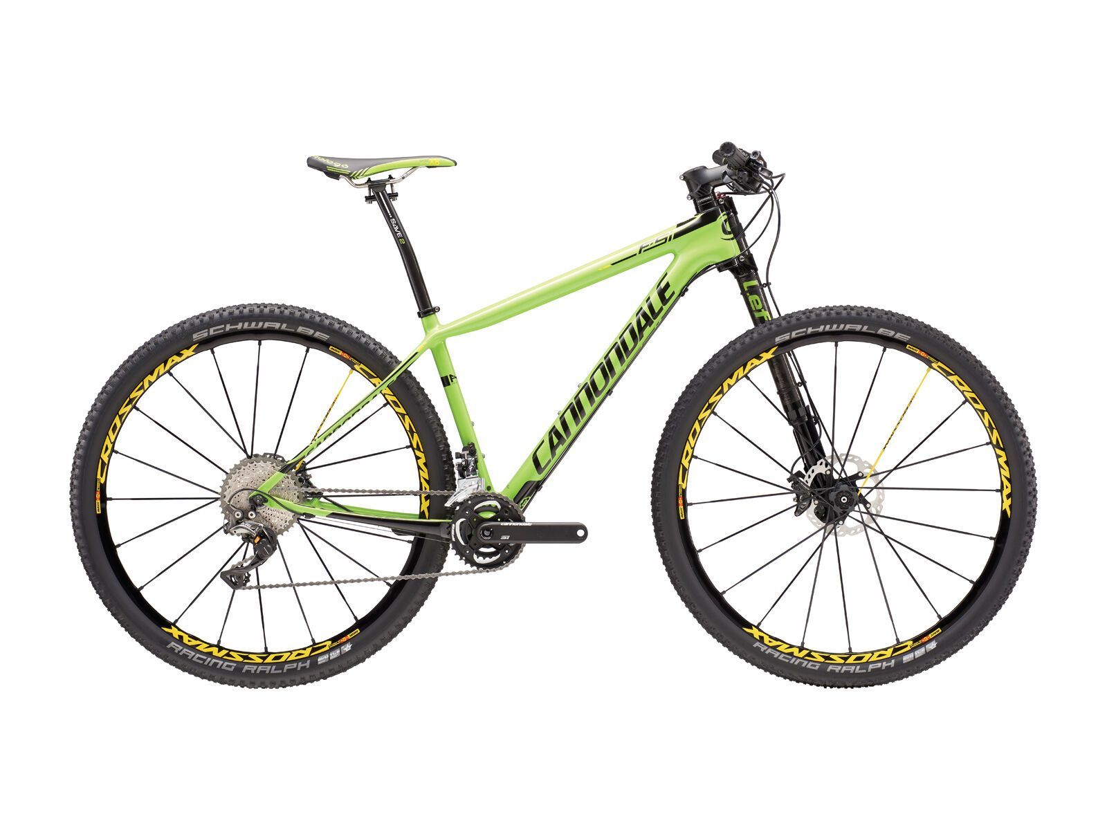 Cannondale F-SI Hi-Mod 1 27.5, berzerker green w/ jet black, cdale yellow, gloss - Bild 1