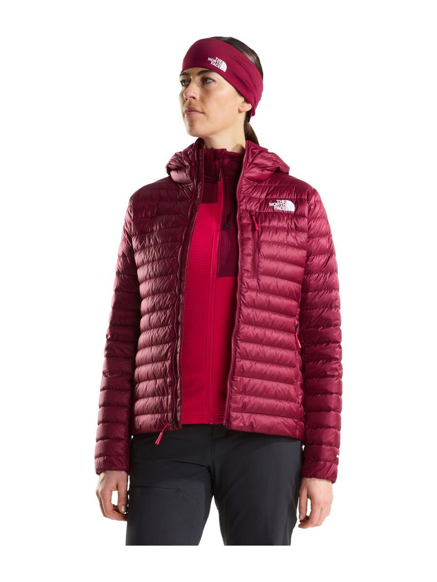 The North Face W Bettaforca LT Down Hoodie, burgundy crush/lali gur - Bild 4
