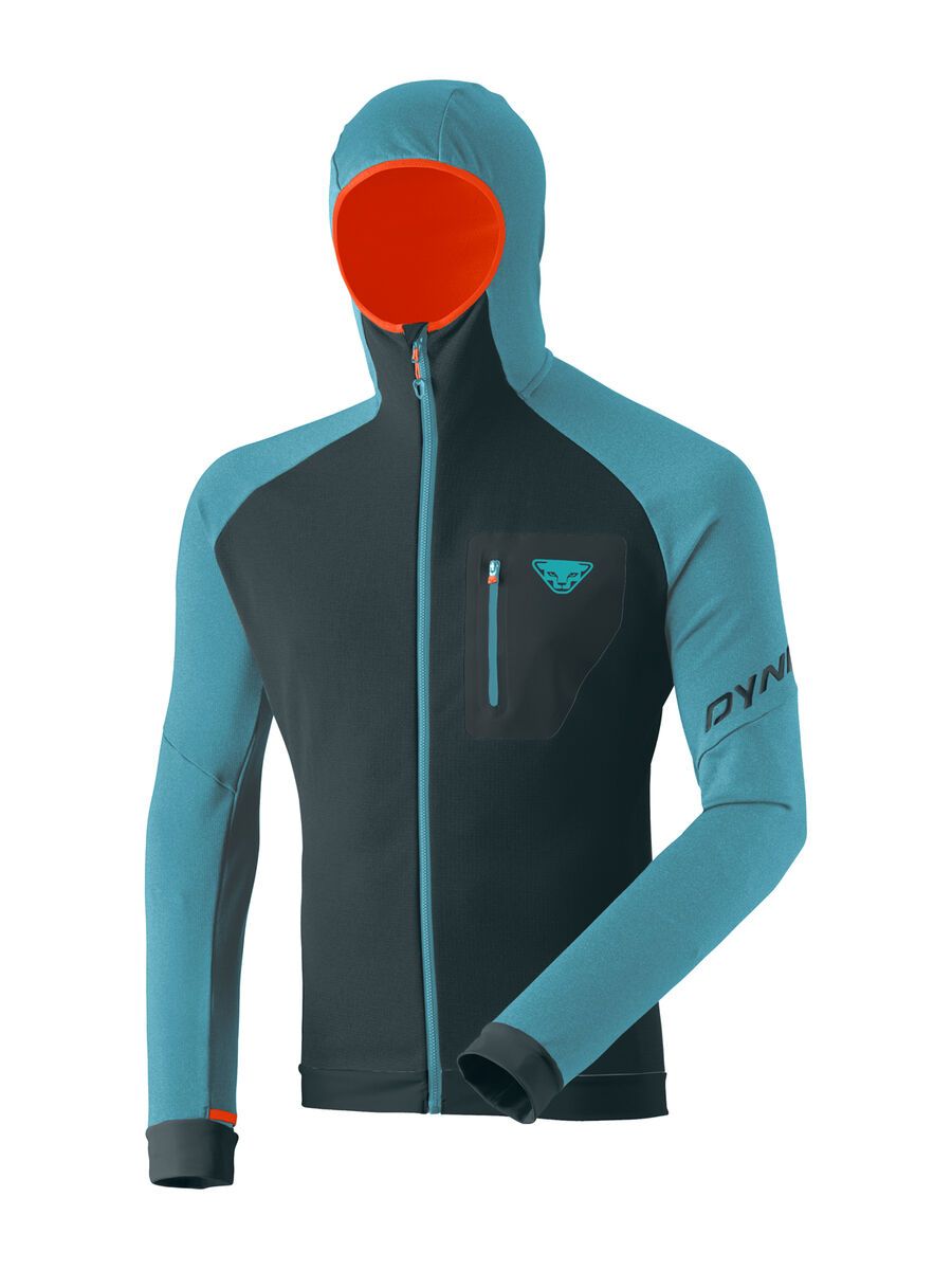 Dynafit Radical Polartec Kapuzenjacke Herren, storm blue - Bild 1