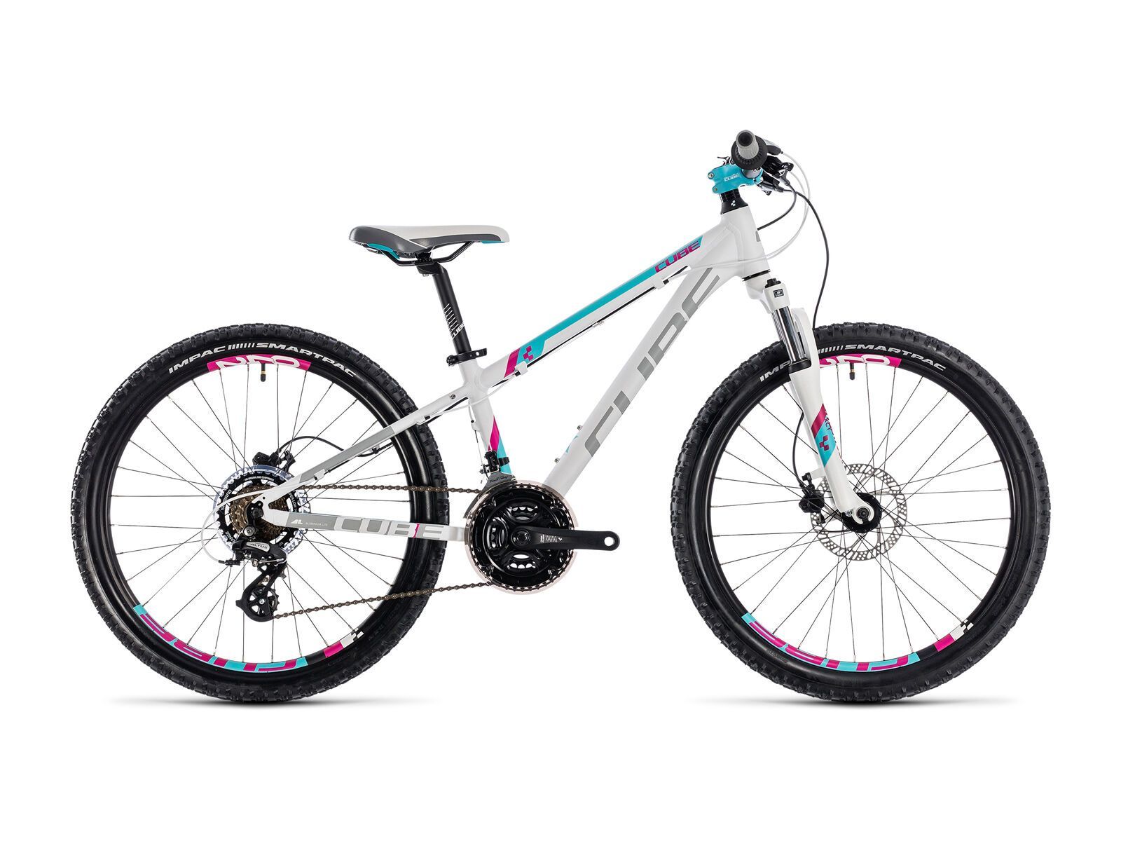 Cube Kid 240 Disc Girl, white´n´aqua - Bild 1