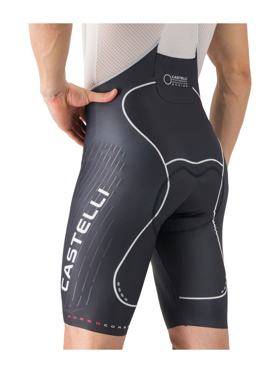 Castelli Free Aero Race S Kit Bibshort, black/white - Bild 6