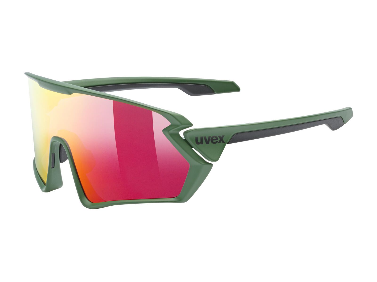 uvex sportstyle 231 mirror red, forest mat - Bild 1