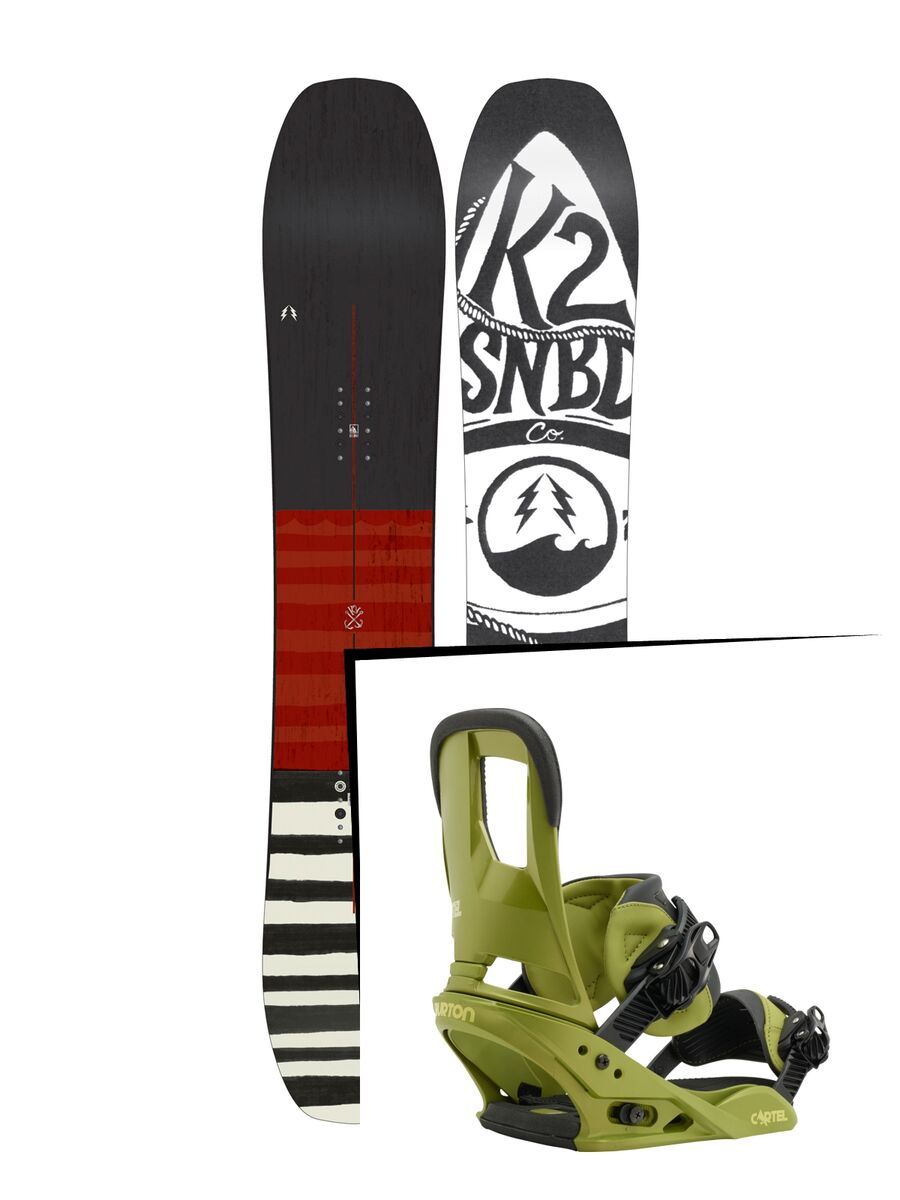 Set: K2 Ultra Dream 2016 + Burton Cartel (1464136S) - Bild 1