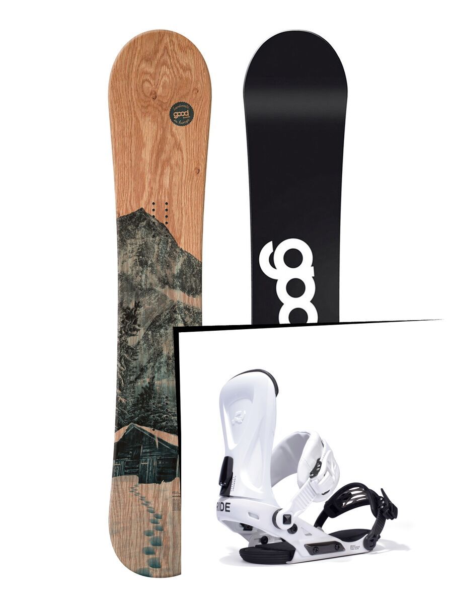 Set: goodboards Wooden 2017 + Ride Revolt (1770165S) - Bild 1
