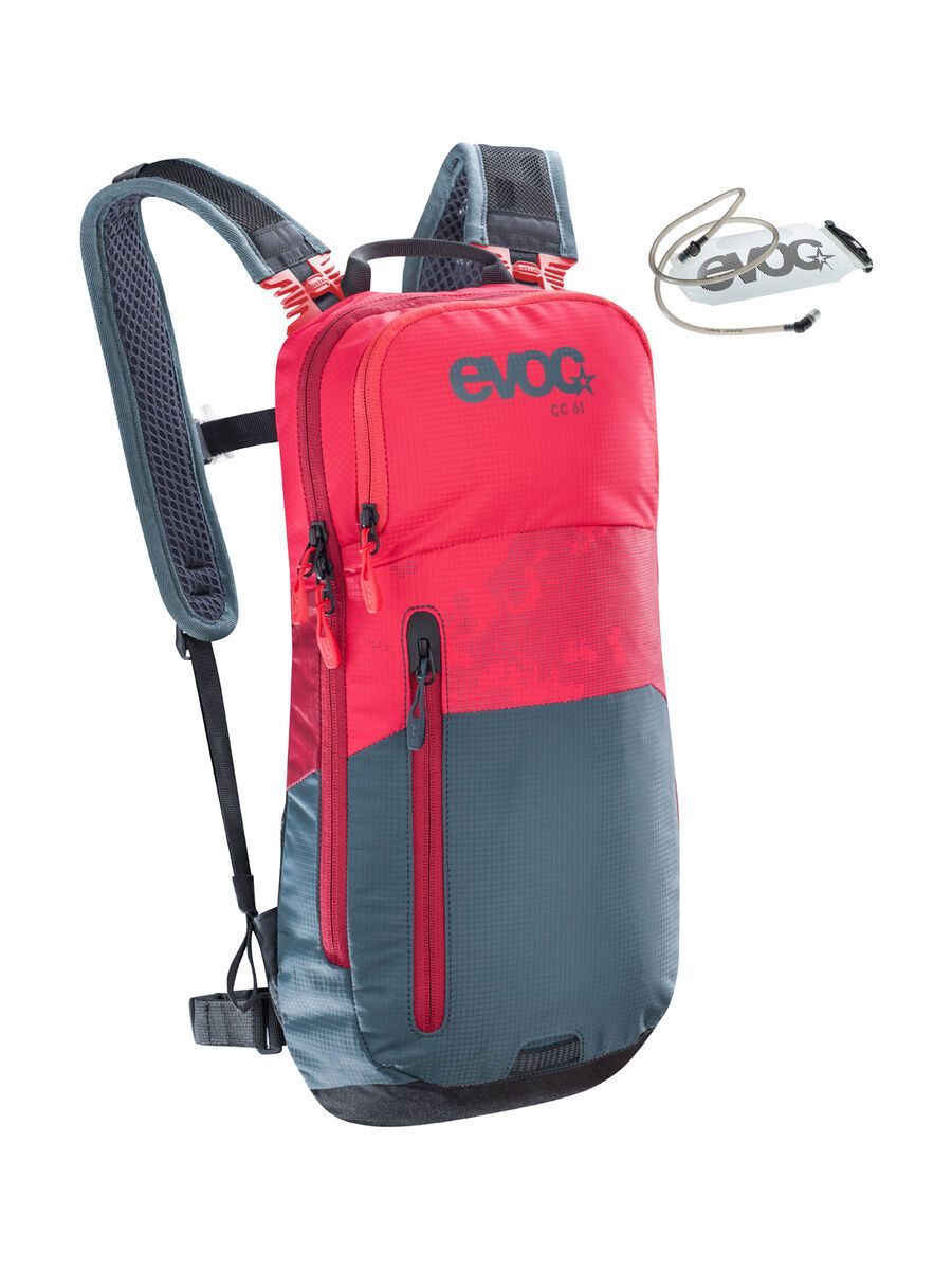 Evoc CC 6l + 2l Bladder, red-slate - Bild 1