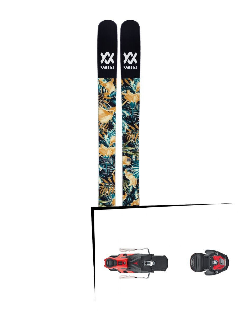 Set: Völkl Bash 116 2018 + Atomic Warden MNC 13 black/red - Bild 1