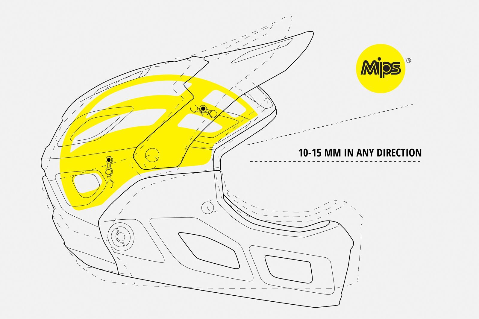 MET Parachute MCR MIPS, white iridescent/matt - Bild 7