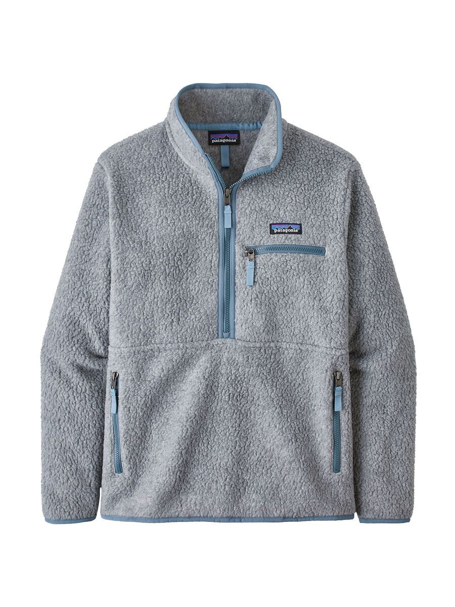 Patagonia Women's Retro Pile Fleece Marsupial, salt grey w/light plume grey - Bild 1