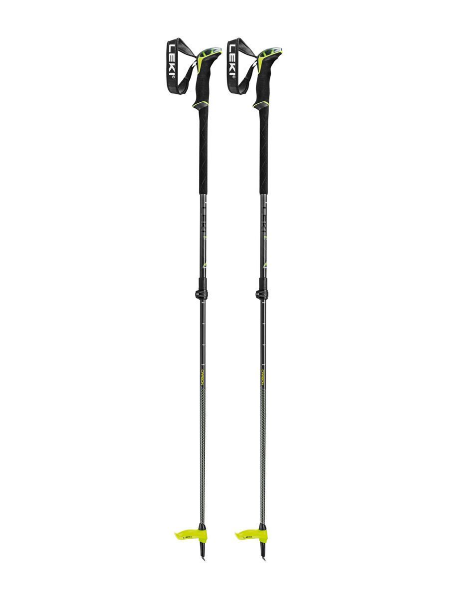 Leki Guide Lite 2 Carbon, dark anthracite/neonyellow/black - Bild 1