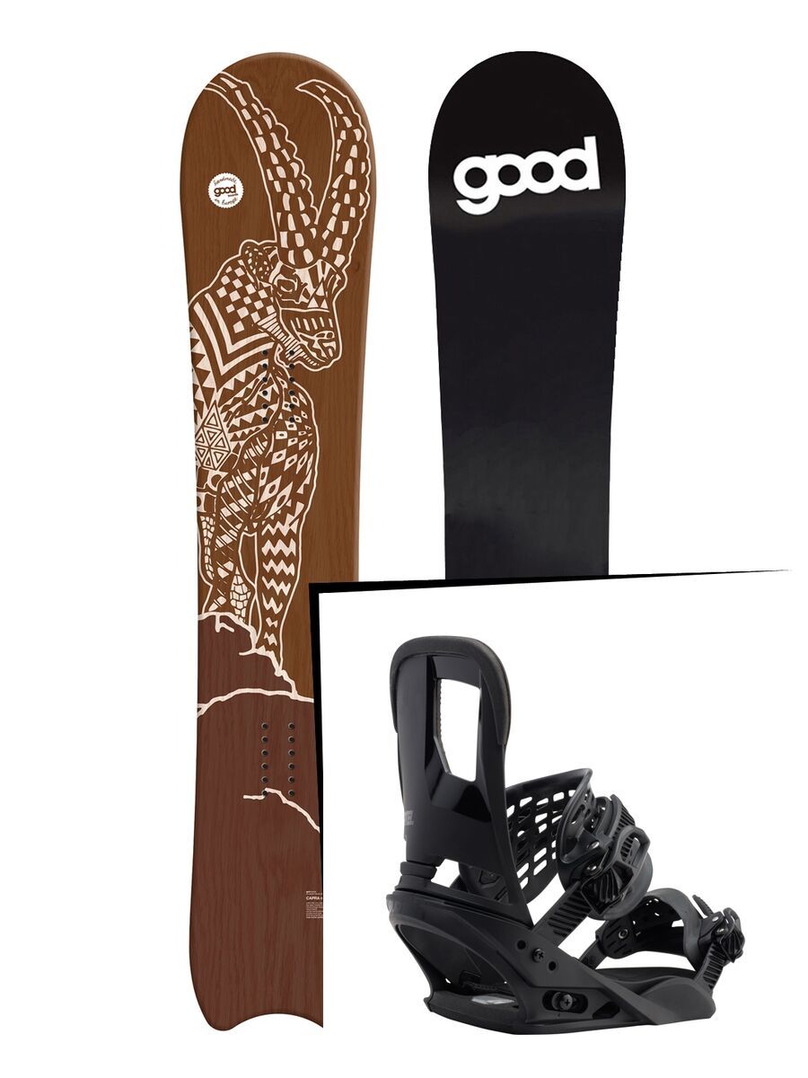 Set: goodboards Capra 2017 + Burton Cartel (1712700S) - Bild 1