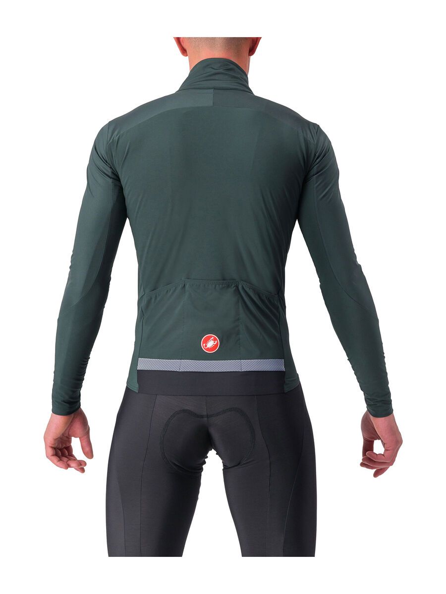 Castelli Beta RoS Jacket, rover green/red orange - Bild 2