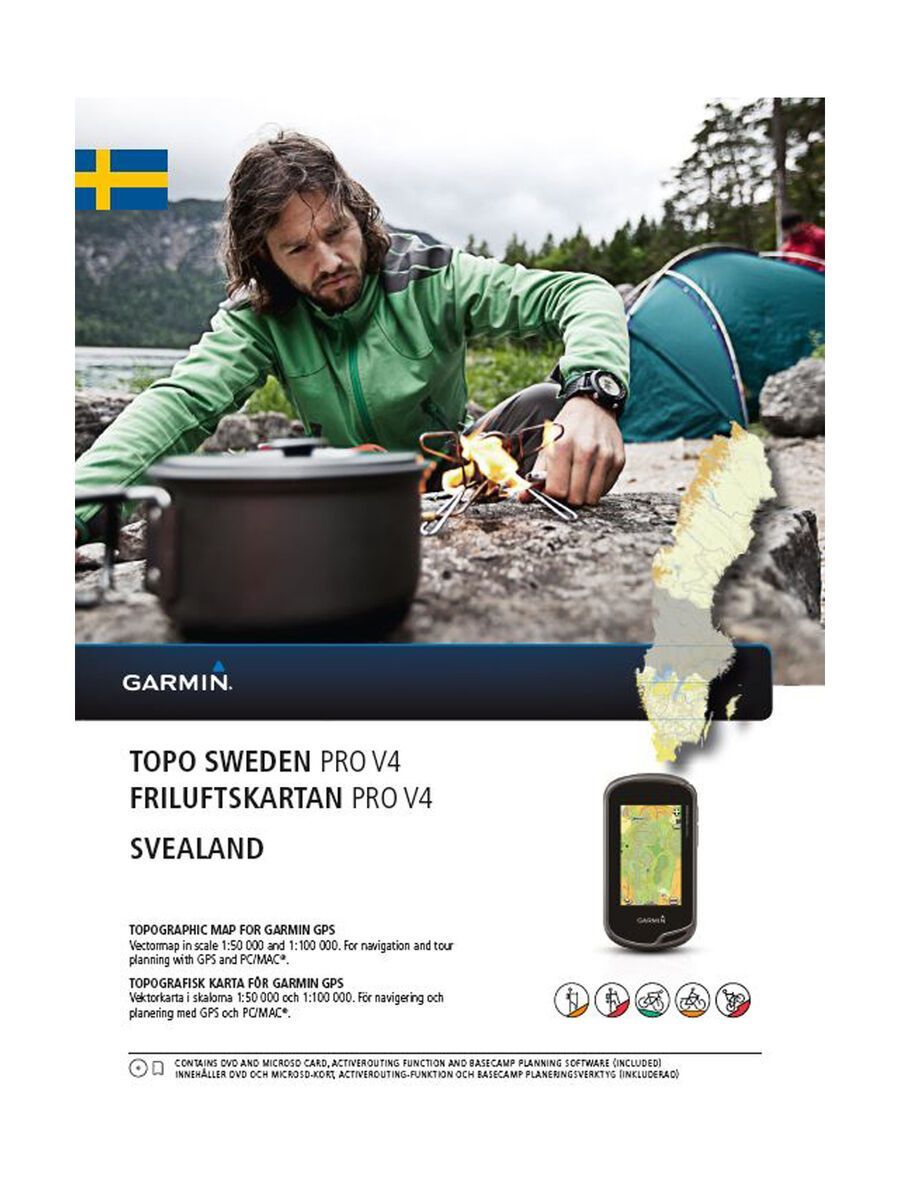 Garmin Topo Schweden v4 PRO Svealand (microSD/SD) - Bild 1