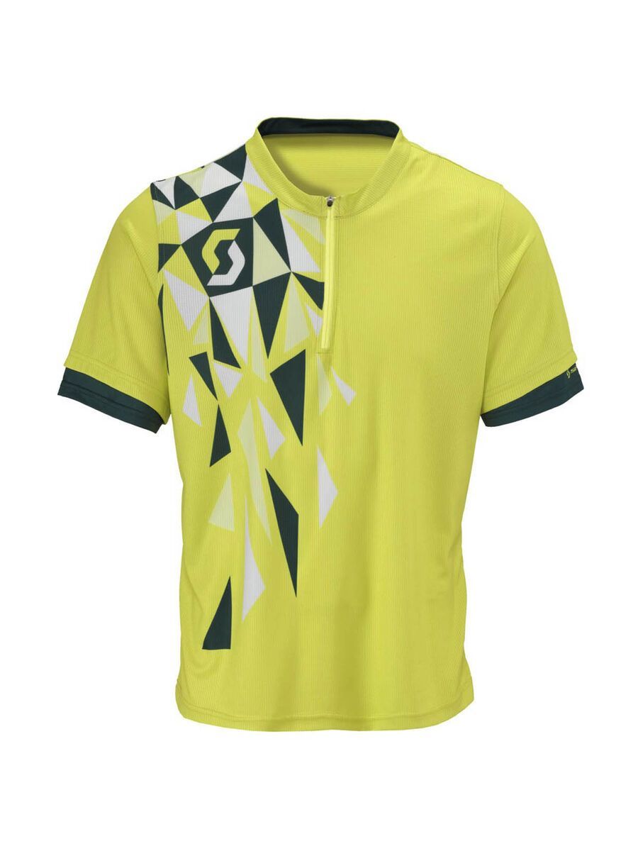 Scott Shirt Path Graphic s/sl, lim gn/pe gn - Bild 1